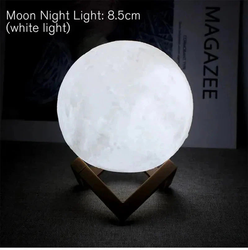 Starry Moon LED Lamp