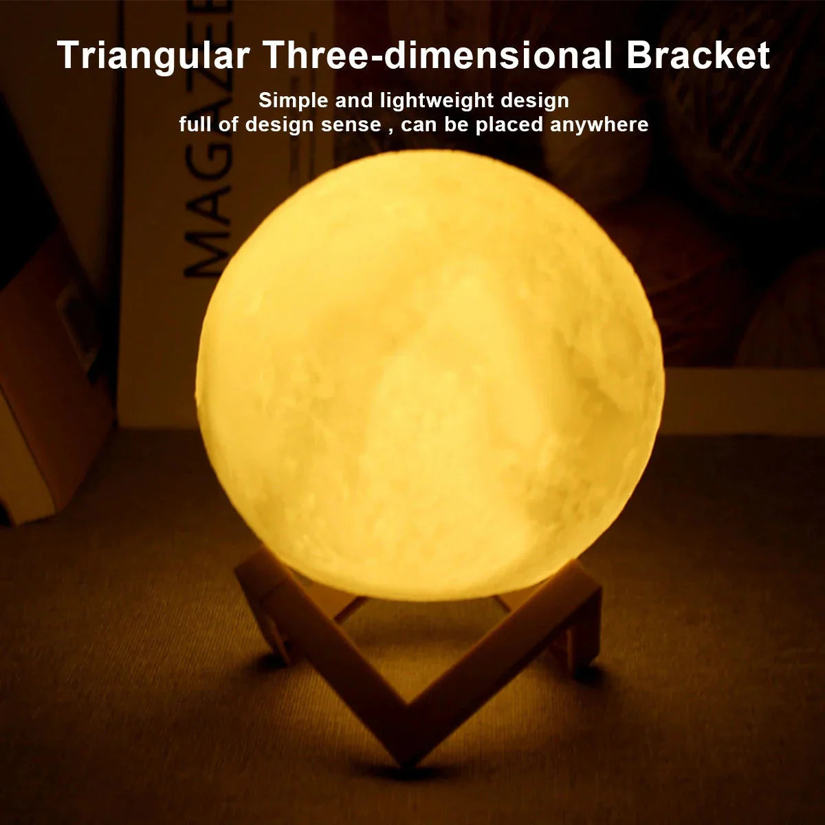 Starry Moon LED Lamp
