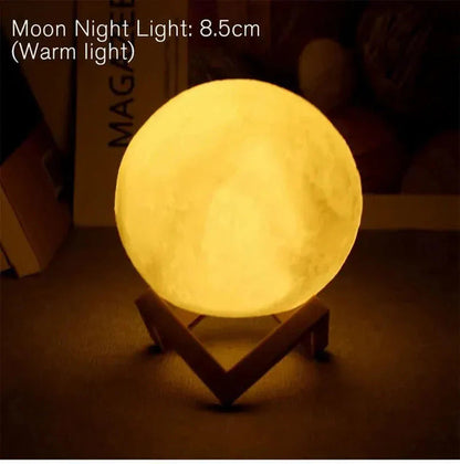 Starry Moon LED Lamp