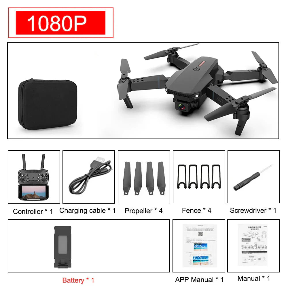E88 Pro Foldable Drone