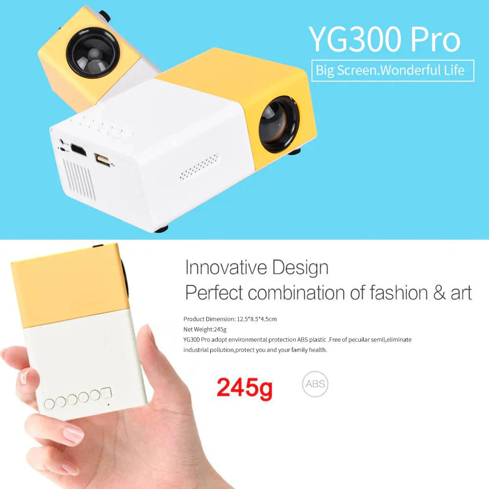 YG300 Pro Mini Projector