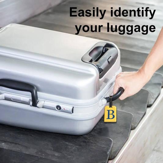 Initials Bag tag B [pack 2]