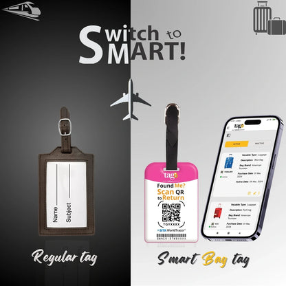 Initials Bag tag O [pack 2]