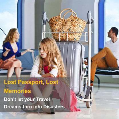 Family Passport Tracker Holder